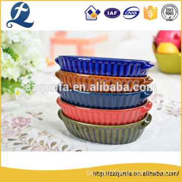 Klassisk stil Bakeware präglad bordsartiklar keramik